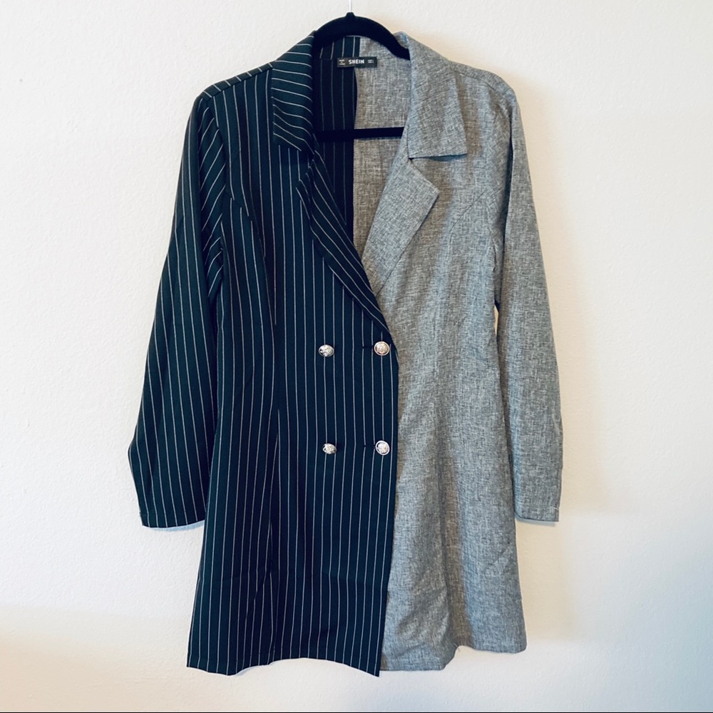 Double Breasted Blazer Dress 🖤